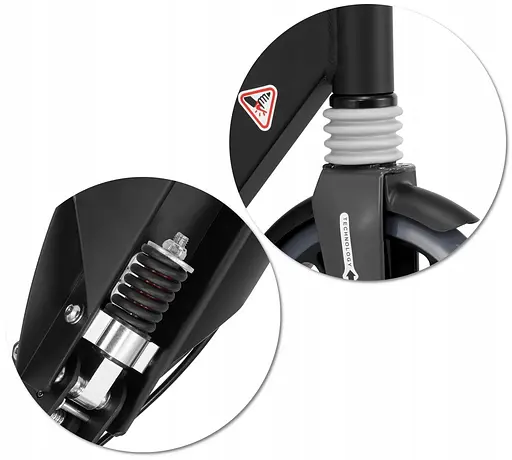 Самокат двухколесный Sesttino Shiro Grey - фото 8