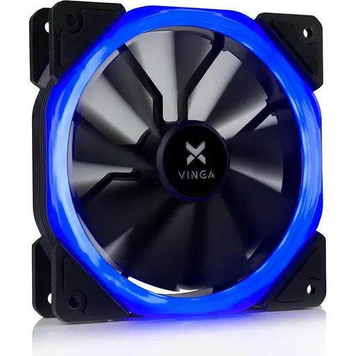 Вентилятор Vinga LED fan-01 blue (LED fan-01 blue) - фото 1