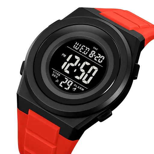 Наручний годинник чоловічий 2080RD Red Skmei acs0030320 - фото 2