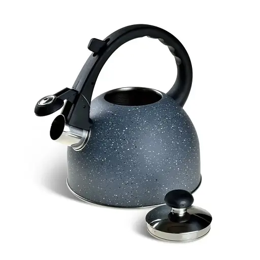 Чайник зі свистком 1.5 л мармурове покриття Edenberg EB-1973 - фото 4