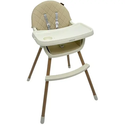Стул для кормления 2 в 1 VELANO Evo Beige (45686) - фото 1
