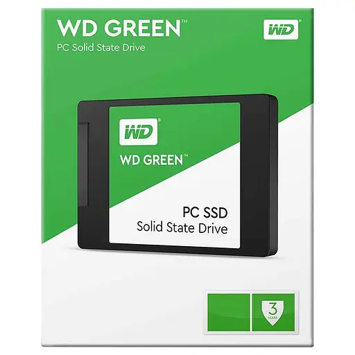 Накопичувач SSD Western Digital Sata 2.5" 120GB TLC GREEN WDS120G2G0A WDC (WDS120G2G0A) Б/в - фото 3