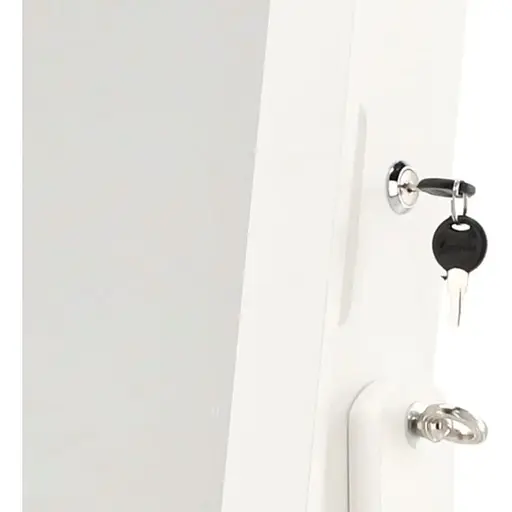 Підлогове дзеркало-шафа Chomik Paks білий - фото 5