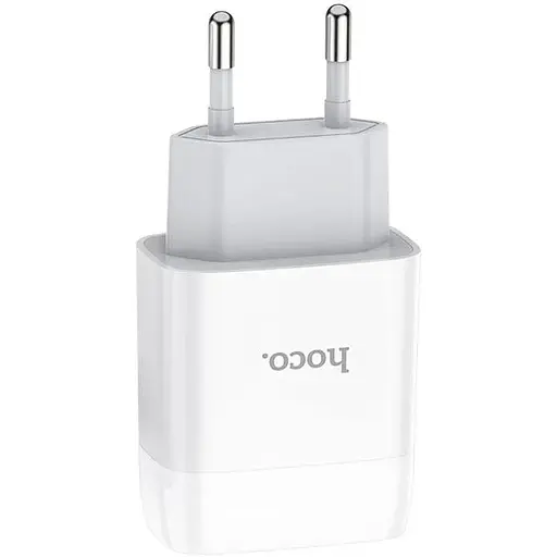 Зарядний пристрій Hoco C72A Glorious (1USB, 2.1А) White (6931474712899) - фото 4