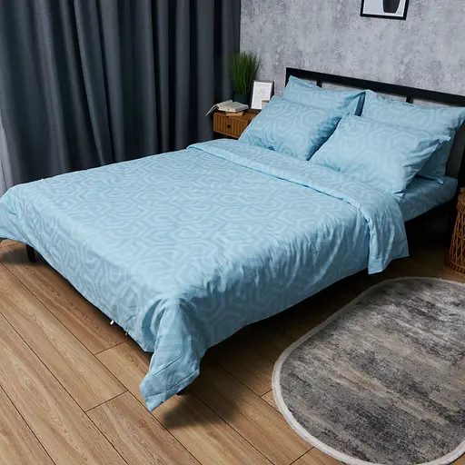 Пододеяльник Moon&Star Бязь Gold Люкс Arctic Glow Полуторный 143x210 см - фото 1