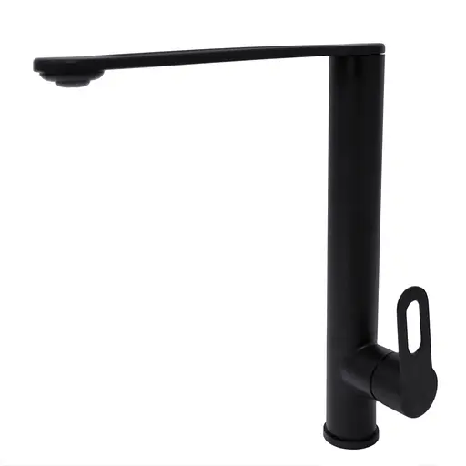 Смеситель для кухни из нержавеющей стали черный Nett OB-30 Черный - фото 4
