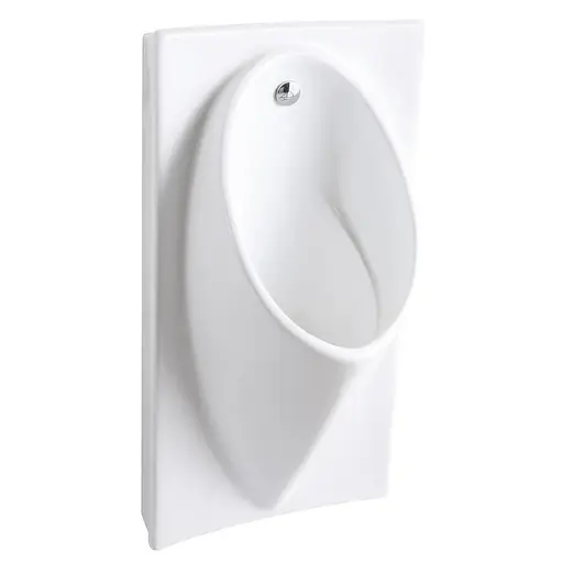 Писсуар подвесной Mixxus Premium Bevel-1005 380x420x750 мм с краном для писсуара MP6664, Белый - фото 1