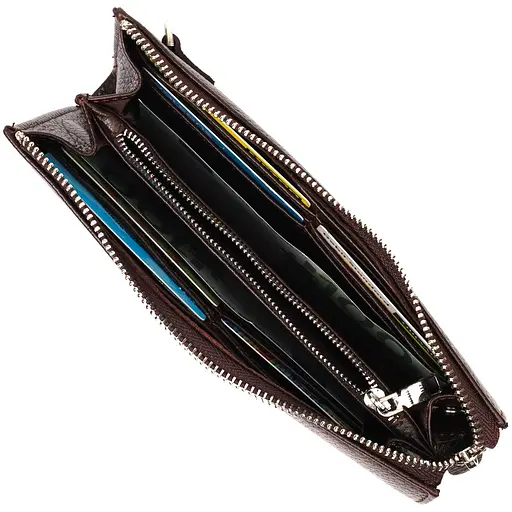 Шкіряна чоловіча сумка Bond 11,5х20,5х3 см sum0023576 - фото 5