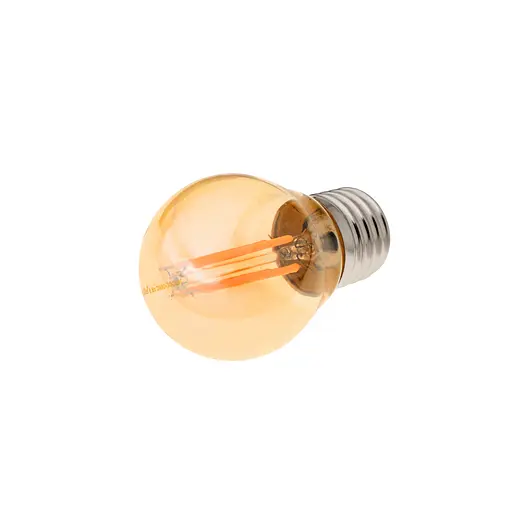 Лампа Brille світлодіодна LED 6W E27 COG WW G45 Amber 220 В