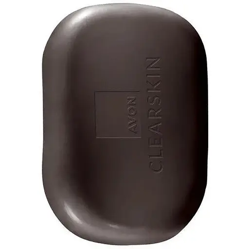 Очищувальне мило Avon з екстрактом деревного вугілля Контроль пор і блиску 75г - фото 1