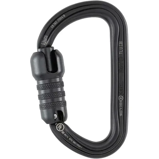 Карабін Petzl BM'D Triact-Lock Black Black (1052-M032AA01)
