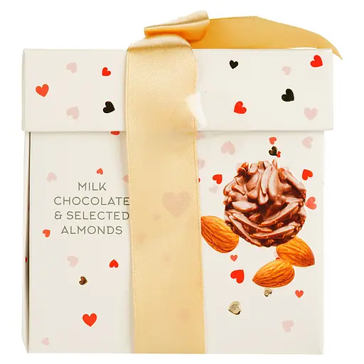 Цукерки шоколадні Любімов Angel's kiss молочні з мигдалем 140 г - фото 4