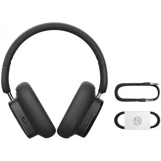 Беспроводные наушники Baseus Bowie H1i с шумопоглощением black - фото 7
