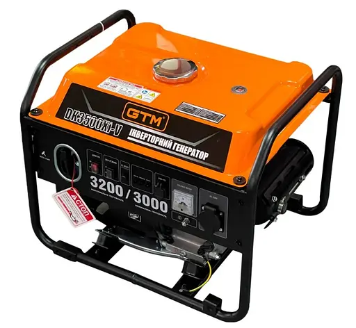 Генератор інверторний GTM 3,0/3,2 кВт, однофазний, ручний запуск (DK3500Xi-V) - фото 1
