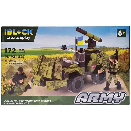 Детский конструктор Армия iBlock PL-921-427 4 вида Вид 1 - фото 1