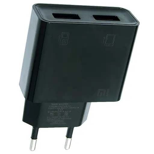 Зарядний пристрій Xiaomi MDY-05-AA 2 USB СЗарядний пристрій + кабель MicroUSB 100 см - фото 2