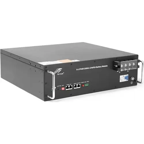 Аккумулятор Ritar LiFePO4 51.2V 100Ah 5120Wh для монтажа в стойку