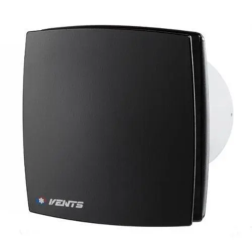Вентилятор бытовой вытяжной Vents 100 ЛД Черный 30412 - фото 1