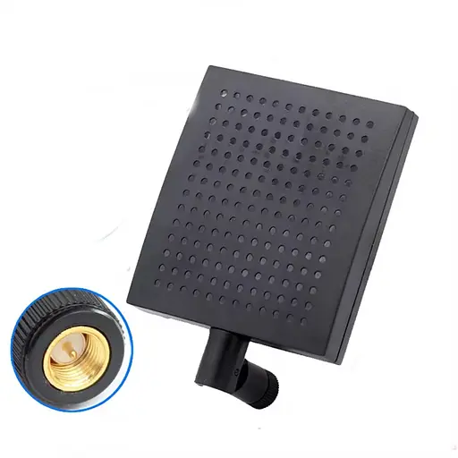 Направленная антенна wifi 2.4 ГГц с усилением 12 Dbi TQC-2400-12 (разъем SMA с иглой) (101070)