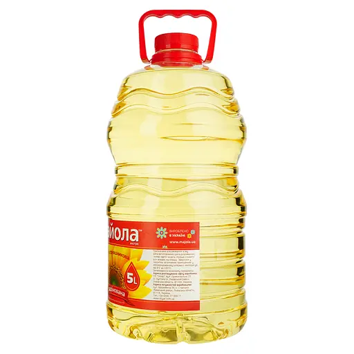 Олія соняшникова Майола Екстра рафінована 5 л (452101) - фото 2