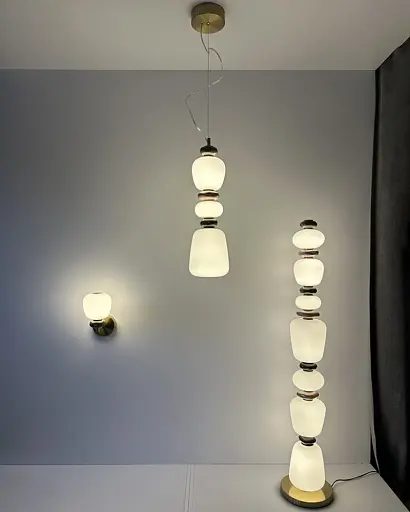 Підвісний світильник, люстра Nowodvorski 11701 Ceramic Vertical LED 1x19W 3000K 1500Lm IP20 білий - фото 5