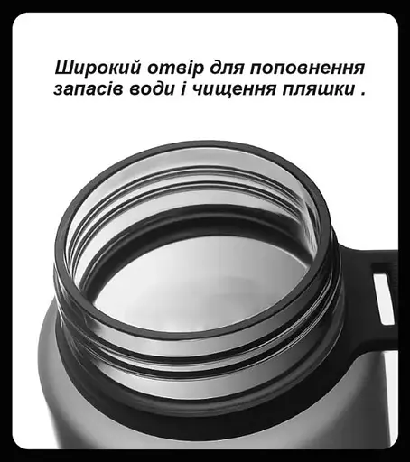 Пляшка для води Casno 1050 мл KXN-1184 Сіра (KXN-1184_Grey) - фото 8