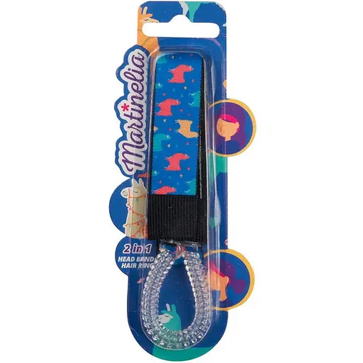 Обруч Martinelia з резинкою для волосся (3005W) - фото 10