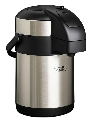 Термос помповый 3.0 л MT-0094 вакумный - фото 1