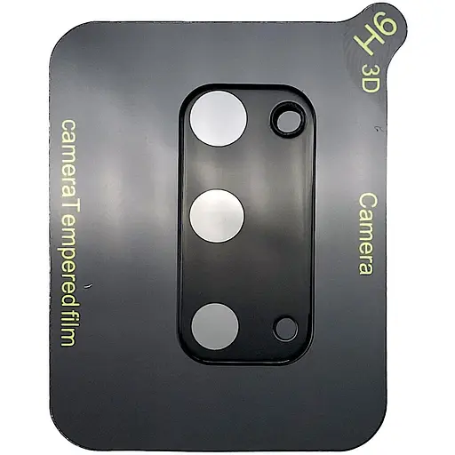 Захисне скло на камеру DK 3D Color Glass для Samsung Galaxy S20 G980 black