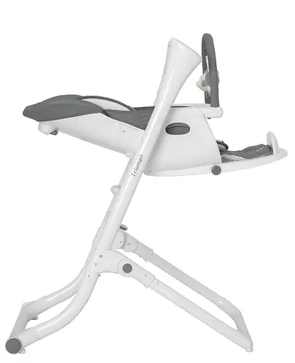 Стул-качели Carrello Triumph CRL-10302 Palette Grey с сенсорной панелью - фото 7