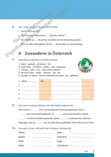 Pluspunkt Deutsch - Leben in Österreich A2. Arbeitsbuch mit Audio-mp-3 Download und Lösungen - фото 4