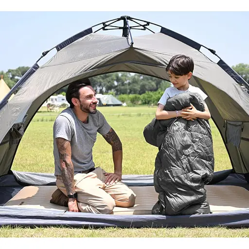 Спальный мешок KingCamp Oasis 250S Comf +12°C / Lim +7°C / Extr -3°C Mediumgrey - фото 3