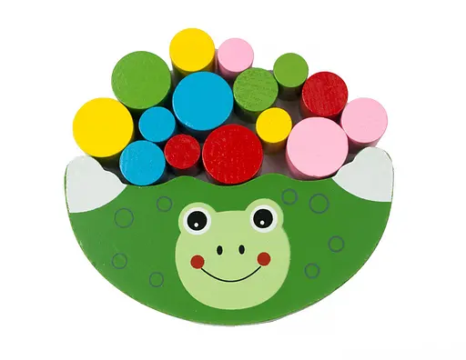 Деревянная игрушка Игра MD 1276 Лягушка - фото 1