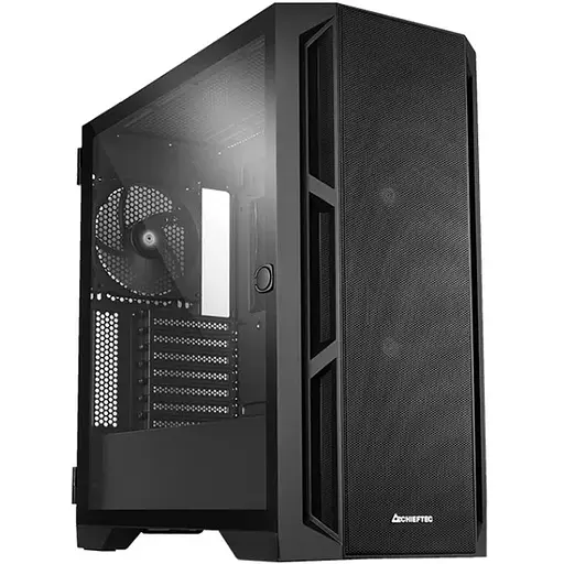 Корпус Chieftec APEX AIR GA-01B-M-OP 3x140mm, USB-C, E-ATX, без БП, Black