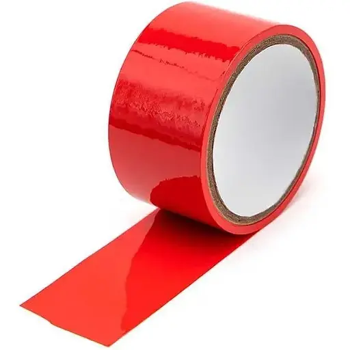 Скотч для бандажа БДСМ-аксессуар для смелых экспериментов Красный K0094-2