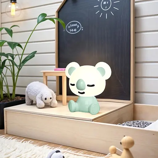 Світильник-нічник Kite LED з акумулятором Koala зелений (K24-491-2-4) - фото 4