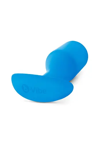 Анальна пробка B-Vibe Snug Plug 5, 16 см (блакитний) - фото 4