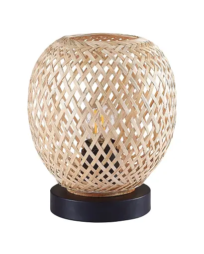 Настільна лампа Goldlux 329202 Zanzibar E27 1x20W IP20 бежева - фото 1