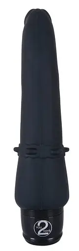Вібратор You2Toys Vibra Lotus Anal Vibrator 22 см чорний - фото 2