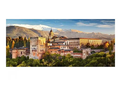 Пазл Castorland puzzle Вид на Альгамбру, Гранада, Испания, 600 эл. (панорама) (B-060344) - фото 2