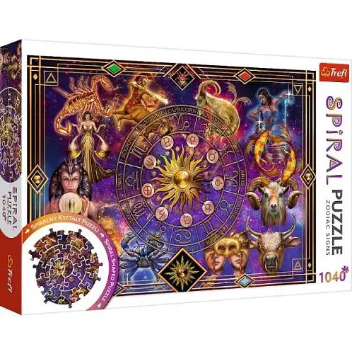 Спиральные пазлы "Знаки зодиака", 1040 элем., 40015 Trefl (5900511400151) - фото 1