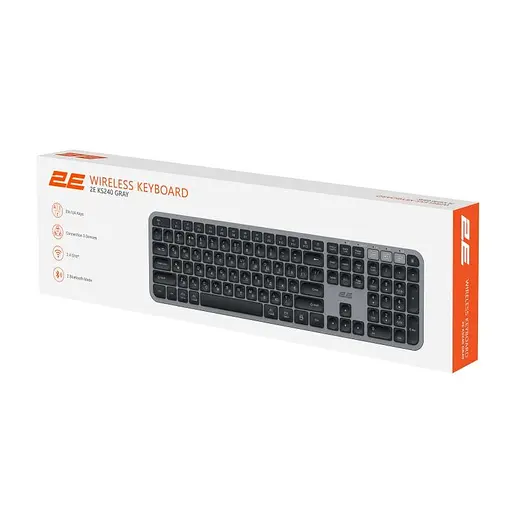 Клавіатура 2E KS240 Black 2E-KS240WG_UA - фото 9