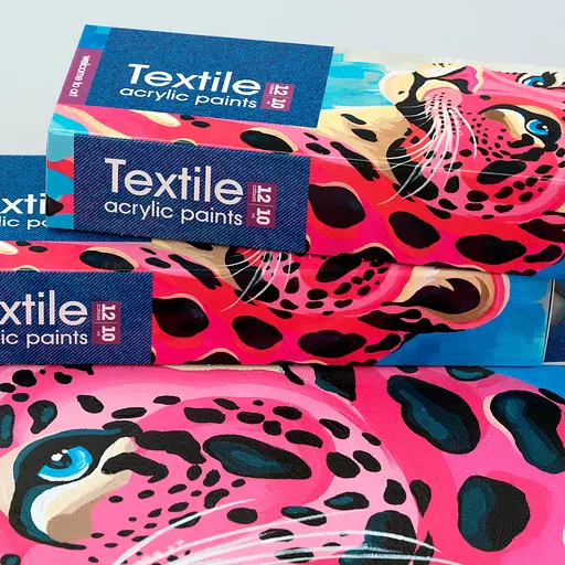 Набір акрилових фарб для розпису тканин Animal 12×10 мл Arteo - фото 4