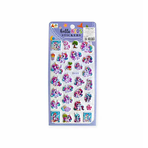 Наліпки дитячі Malevaro 6 дизайнів 12 шт. (762770ML) - фото 4