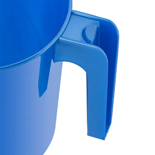 Стакан мірний пластмасовий з ручкою для харчових продуктів 1750 мл Irak Plastik Синій 87563 - фото 2