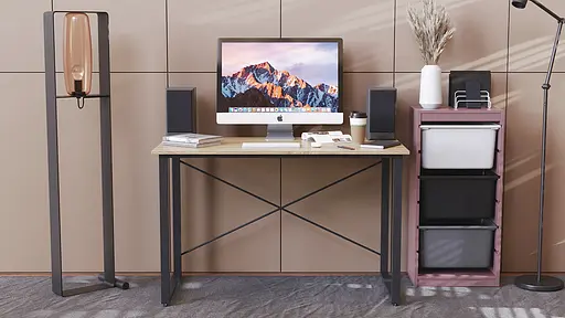 Комп'ютерний стіл Ferrum-decor Дейв 75x120x60 чорний ДСП Дуб Сонома 16мм (FRD-101974) - фото 5