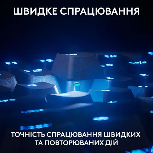 Клавіатура Logitech G PRO X TKL RAPID Gaming (L920-013233) Black (920-013233) - фото 3