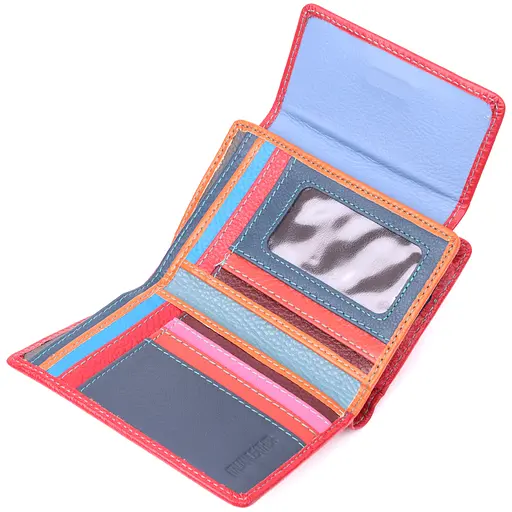 Кожаный женский кошелек ST Leather 13.5х9х2 см acs0028439 - фото 4