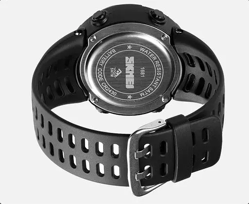 Наручний годинник Skmei 1681 Black Black, 1681BKBK (18487) - фото 2