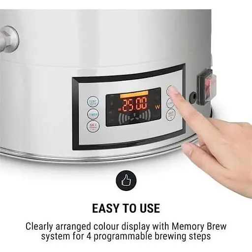 Пивоварня OneConcept hops God mash kettle 30 л (10033078) - фото 5